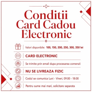 Card Cadou Electronic Hiris 200 Lei – Parfumuri si Cosmetice Premium