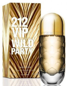 Carolina Herrera 212 VIP Wild Party, Apa de toaleta, 80 ml