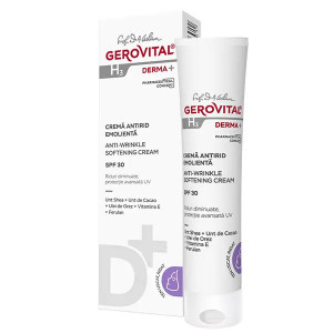 Crema antirid emolienta SPF30 Gerovital H3 Derma+