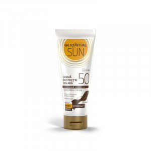 Crema cu protectie solara Gerovital Sun, SPF 50, 100 ml