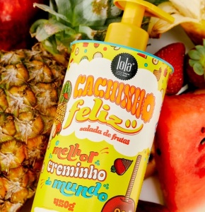 Crema de bucle pentru copii cu aroma de fructe Cachinho Feliz, 480 g, Lola Cosmetics