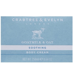 Crema de corp calmanta Crabtree & Evelyn,Goatmilk & Oat, 250 ml