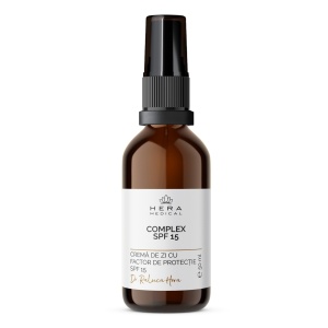 Crema hidratanta de zi cu protectie minerala SPF 15 Complex, Hera Medical, 50 ml