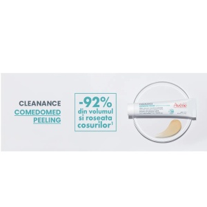 Crema intensiva impotriva cosurilor Avene Comedomed Peeling Cleanance, 40 ml - Img 3