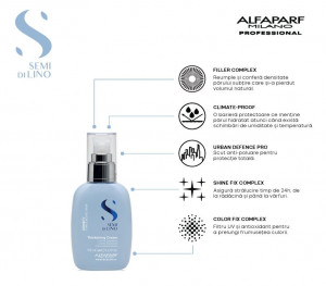 Crema leave-in densificatoare Alfaparf Semi di Lino Density Thickening 125 ml