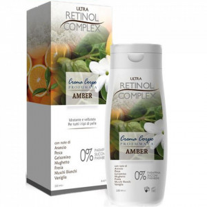Crema pentru corp parfumata Retinol Complex AMBER, 250ml