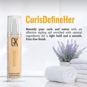 Crema pentru definirea buclelor GK Hair CurlsDefineHer, Hair Styling Cream, 100 ml