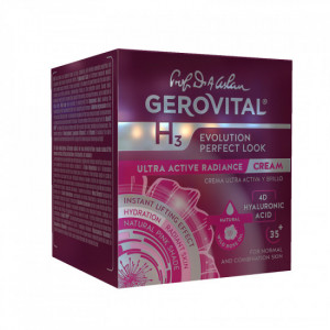 Crema ultra activa si luminozitate Gerovital H3 Evolution Perfect Look - Img 2