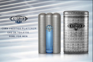 Cuba Prestige Platinum, Apa de Toaleta, Barbati, 90 ml - Img 2