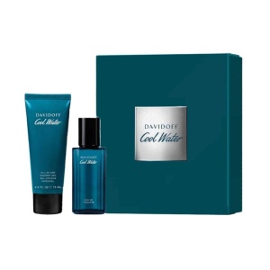 Davidoff Set Cool Water Apa de Toaleta 40 ml + Gel de dus 75 ml Travel, Barbati
