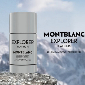 Deodorant stick Mont Blanc Explorer Platinum, Barbati, 75 ml - Img 2