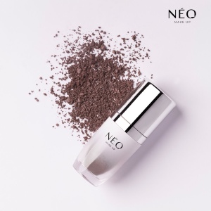Fard de pleoape pulbere satinat Intense Serum Loose Neo Make Up, 06 Perfect Maroon, 3 g