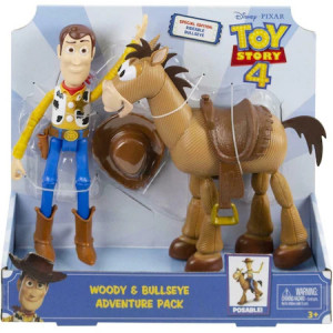 Figurine Woody si Bullseye Toy Story - Img 4