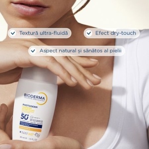 Fluid nuantator cu protectie solara fototip 2 SPF50+ Bioderma Photoderm Xdefense, 40 ml