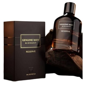 Fragrance World Genuine Man Giovany Reserve, Apa de Parfum, Barbati, 100 ml