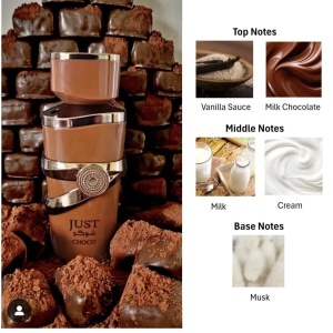 Fragrance World Just Choco, Apa de Parfum, Unisex, 100 ml