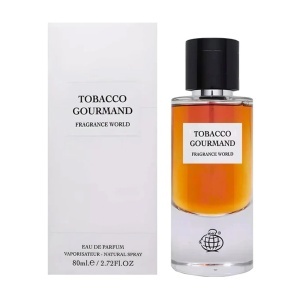 Fragrance World Tobacco Gourmand, Apa de Parfum, Barbati, 80 ml