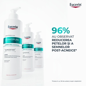 Gel de curatare regenerant cu 2% acid salicilic Dermo Pure, 400 ml, Eucerin