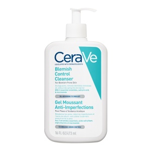 Gel de curatare spumant anti-imperfectiuni pentru ten cu tendinta acneica Blemish Control Cleanser, 473 ml, Cerave
