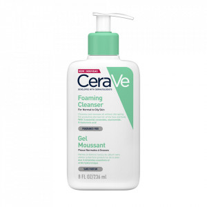 Gel de curățare spumant pentru piele normal-grasă, 236 ml, CeraVe