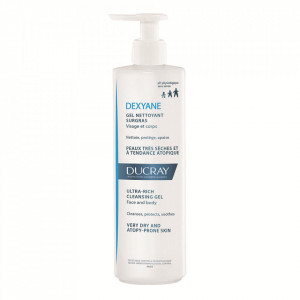 Gel de dus ultra-hranitor pentru fata si corp Dexyane, Ducray