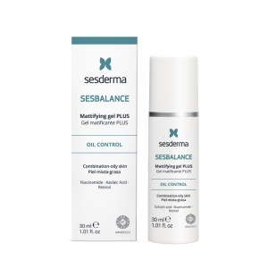Gel de fata matifiant pentru ten mixt si gras Sesderma Sesbalance Plus, 30 ml