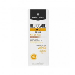 Gel pentru protectie solara cu SPF 50+ Cantabria Labs Heliocare 360 Color, 50 ml