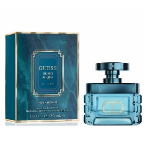 Guess Uomo Acqua, Apa de Toaleta, Barbati, 30 ml