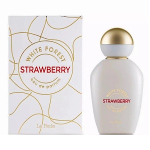 Khadlaj La Fede White Forest Strawberry, Apa de Parfum, Femei, 100 ml
