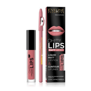Kit de buze Oh! My Lips Matt Eveline Cosmetics - Img 4