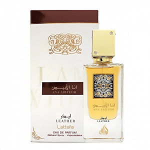 Lattafa Perfumes Ana Abiyedh Leather Apa de Parfum, Barbati, 60ml