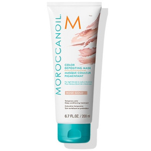 Masca de par nuantatoare Moroccanoil Rose Gold	