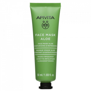 Masca hidratanta cu extract de aloe Apivita, 50 ml