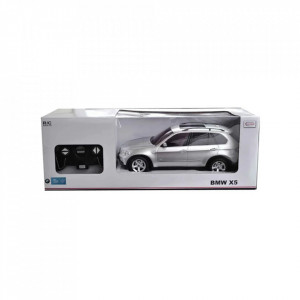 Masina cu telecomanda Rastar BMW X5, 1:18, Gri, ambalaj