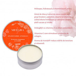 MEDARA UNT CORP VITAMINIZANT CU TRANDAFIR 150ML MEBRA