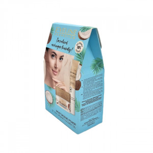 Pachet Cadou Ingrijire Ten si Ochi cu Ulei de Cocos 100% Organic Eveline - Img 3