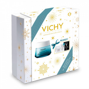 Pachet Crema intens hidratanta 72h pentru toate tipurile de ten Vichy Mineral 89, 50 ml