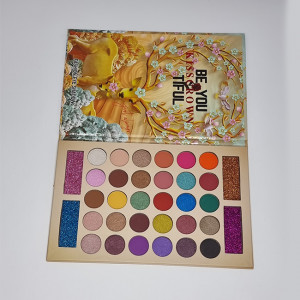 Paleta de farduri 34 color Kiss Crown Be You Tiful - Img 4