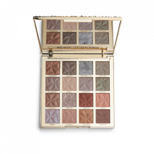 Paleta farduri de ochi Makeup Revolution Pro Ultimate Crystal, 16x1.5g