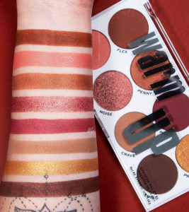 Paleta farduri de pleoape Makeup Revolution Obsession - Img 3