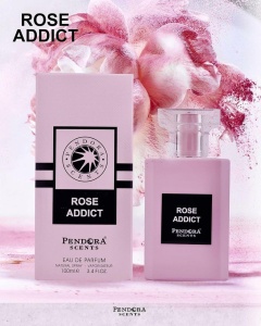 Paris Corner Pendora Scents, Rose Addict, Apa de Parfum, Femei, 100 ml
