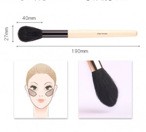 Pensula ovala pentru make-up Bobbi Brown Sheer Powder Brush - Img 2