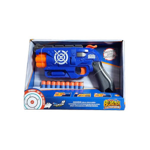 Pistol jucarie Air Blaster albastru