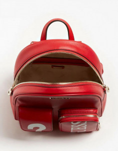 Rucsac Guess pentru femei din piele ecologica cu logo Utility Vibe - Img 3