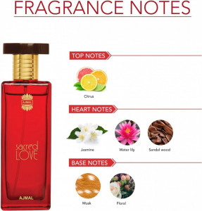 Sacred Love Ajmal Apa de parfum, Femei - Img 2