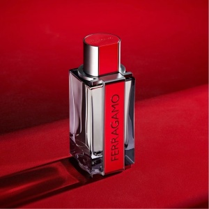 Salvatore Ferragamo, Ferragamo Red Leather, Apa de Parfum, Barbati