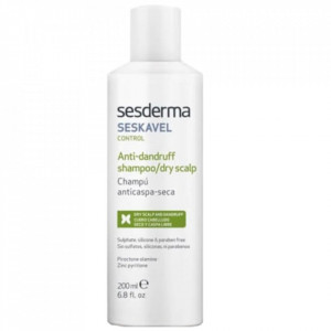 Sampon anti-matreata pentru par uscat Sesderma Seskavel Control, 200 ml - Img 2