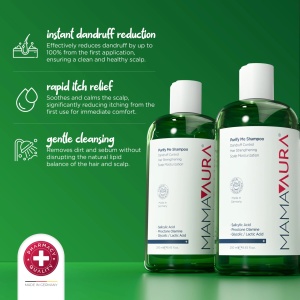 Sampon anti-matreata Purify Me Hair Experts Mamaaura, 250 ml