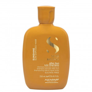 Sampon Delicat pentru Parul Expus la Soare, Alfaparf Milano Semi di Lino Sunshine After Sun Low Shampoo