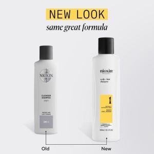 Sampon impotriva caderii parului Nioxin System 1 pentru par natural, 300 ml